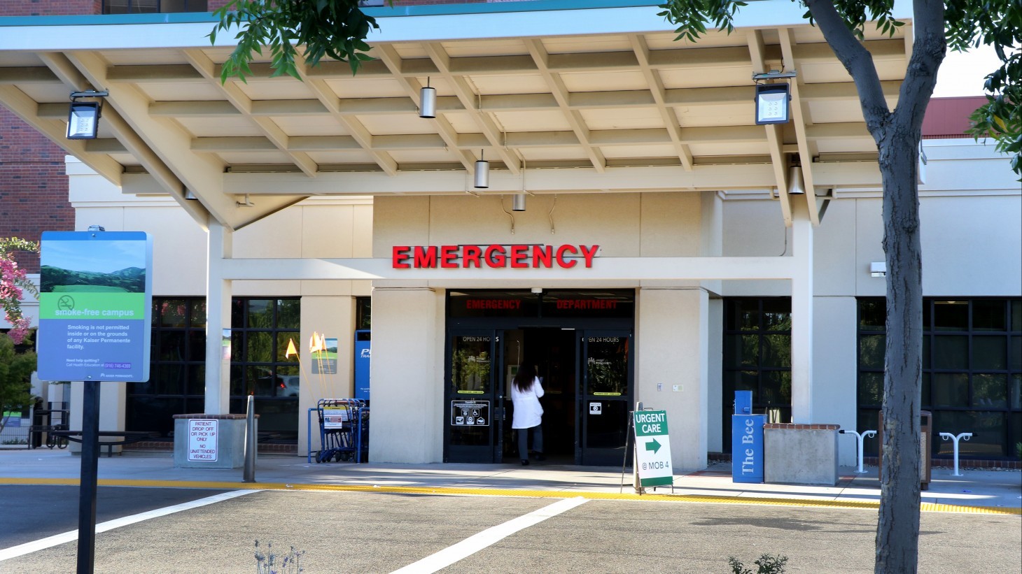 South Sacramento Medical Center Emergency Department entrance 