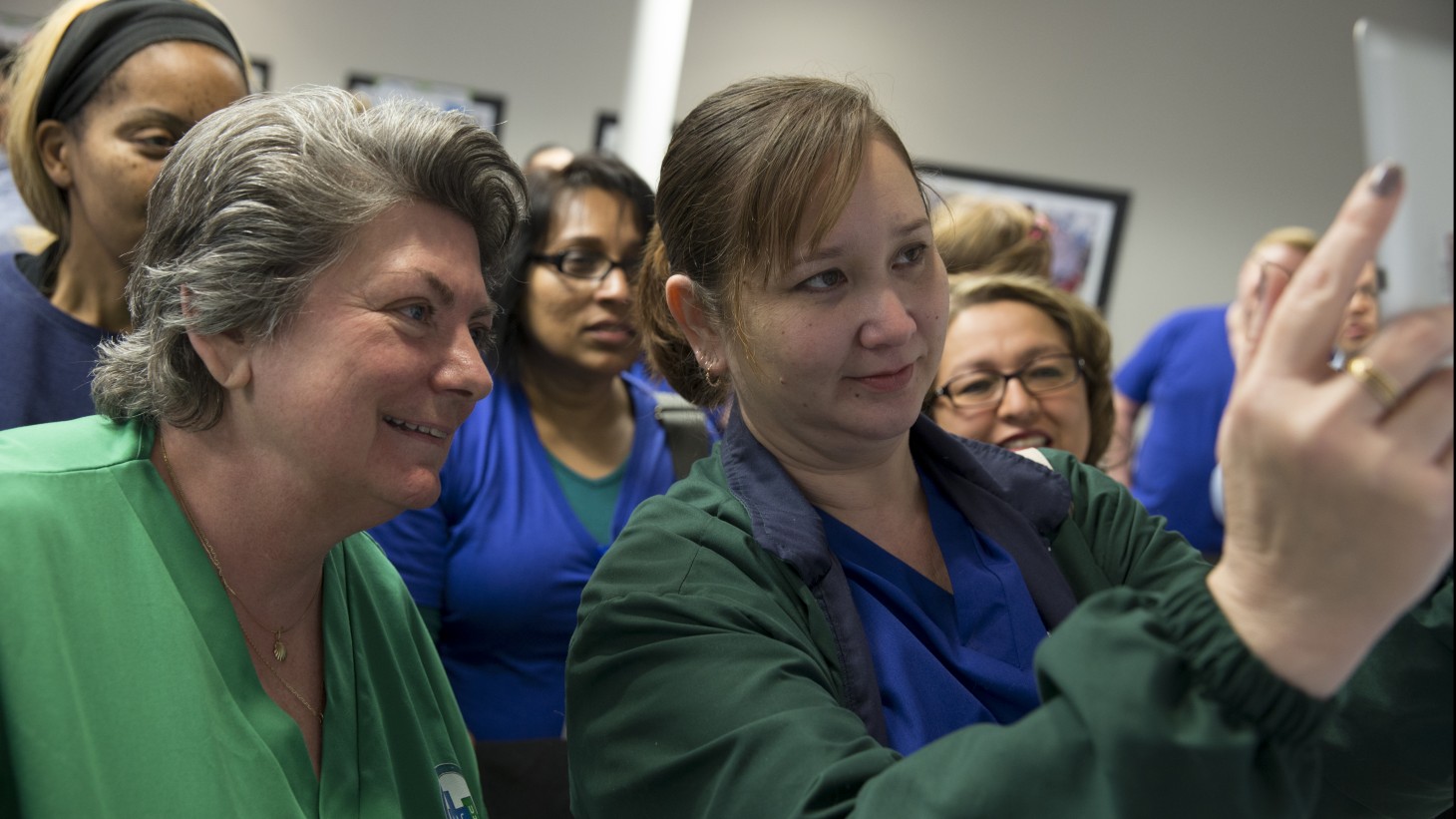 UNAC/UHCP nurses at a training